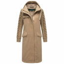 Navahoo Knit Babe Damen Winterjacke N042 Sand Beige...
