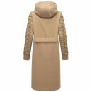 Navahoo Knit Babe Damen Winterjacke N042 Sand Beige Größe XXL - Gr. 44