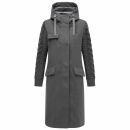 Navahoo Knit Babe Damen Winterjacke N042 Anthrazit Größe M - Gr. 38