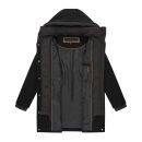 Navahoo Flauschwunder Damen Winterjacke N043 Schwarz Größe M - Gr. 38
