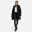Navahoo Flauschwunder Damen Winterjacke N043 Schwarz Größe M - Gr. 38