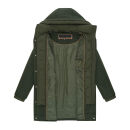 Navahoo Flauschwunder Damen Winterjacke N043 Dark Olive Größe S - Gr. 36