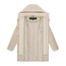 Navahoo Flauschwunder Damen Winterjacke N043 Beige Größe S - Gr. 36