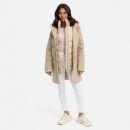 Navahoo Flauschwunder Damen Winterjacke N043 Beige Größe S - Gr. 36