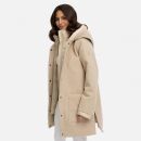 Navahoo Flauschwunder Damen Winterjacke N043 Beige Größe S - Gr. 36