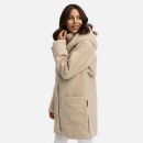 Navahoo Flauschwunder Damen Winterjacke N043 Beige Größe S - Gr. 36