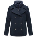Marikoo Aylaraa Damen Winter Kabanjacke N044 Navy-Größe M - Gr. 38