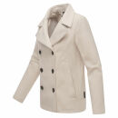 Marikoo Aylaraa Damen Winter Kabanjacke N044 Pearl Grey-Größe S - Gr. 36