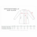 Marikoo Aylaraa Damen Winter Kabanjacke N044 Pearl Grey-Größe S - Gr. 36