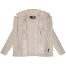 Marikoo Aylaraa Damen Winter Kabanjacke N044 Pearl Grey-Größe XXL - Gr. 44