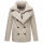 Marikoo Aylaraa Damen Winter Kabanjacke N044 Pearl Grey-Größe XXL - Gr. 44