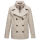 Marikoo Aylaraa Damen Winter Kabanjacke N044 Pearl Grey-Größe XXL - Gr. 44