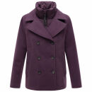 Marikoo Aylaraa Damen Winter Kabanjacke N044 Dusty Plum-Größe S - Gr. 36