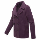 Marikoo Aylaraa Damen Winter Kabanjacke N044 Dusty Plum-Größe S - Gr. 36