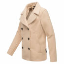 Marikoo Aylaraa Damen Winter Kabanjacke N044 Beige-Größe S - Gr. 36