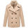 Marikoo Aylaraa Damen Winter Kabanjacke N044 Beige-Größe M - Gr. 38