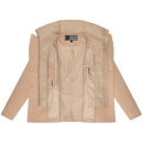 Marikoo Aylaraa Damen Winter Kabanjacke N044 Beige-Größe XXL - Gr. 44