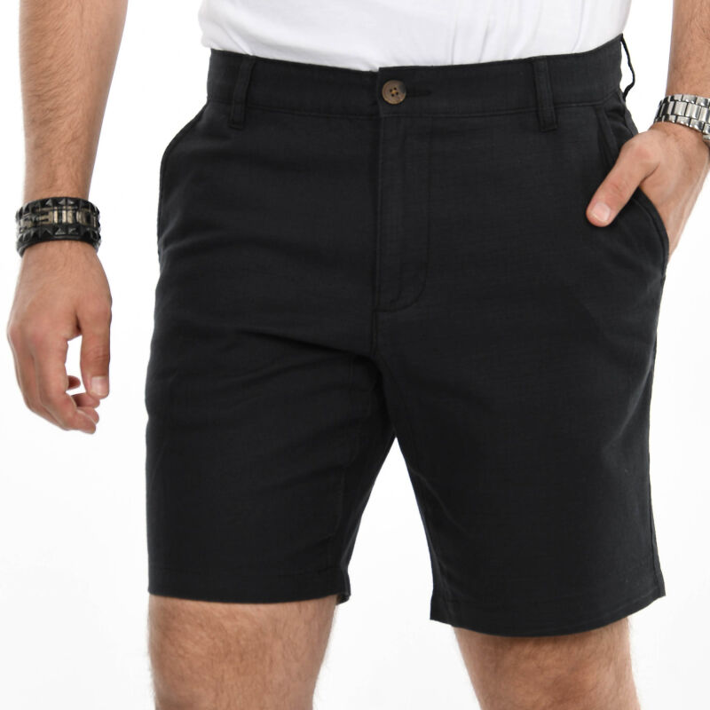 Indicode Indoros Herren Shorts B799 Schwarz Größe S - Gr. S
