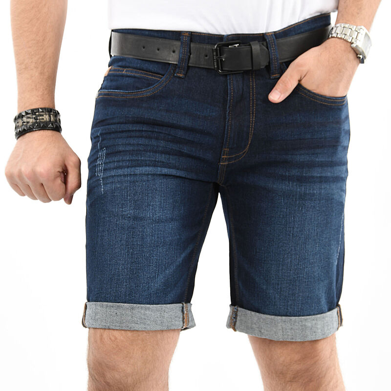 Indicode Inkadeu Herren Shorts B797 Blau Größe M - Gr. M