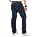 Indicode Ingianluca Herren Jeans Hose B796 Dunkelblau W36 L34 in