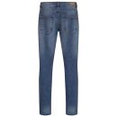 Indicode Ingianluca Herren Jeans Hose B796 Mittelblau W38 L34 in