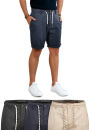 Indicode InCanvar Herren Sommer Stoff Shorts B795