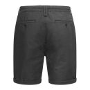 Indicode InCanvar Herren Sommer Stoff Shorts B795 Schwarz Größe S - Gr. S