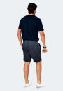 Indicode InCanvar Herren Sommer Stoff Shorts B795 Navy Größe XXXL - Gr. 3XL
