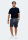 Indicode InCanvar Herren Sommer Stoff Shorts B795 Navy Größe XXXL - Gr. 3XL