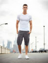 Arctic Seven Herren Shorts AS409 Anthrazit W36