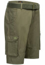 Arctic Seven Herren Shorts AS409 Olive W30