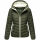 Marikoo Pack Mich Ein Damen Stepp Jacke B994 Dark Olive-Größe 3XL - Gr. 46