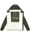 Marikoo Pack Mich Ein Damen Stepp Jacke B994 Dark Olive-Größe L - Gr. 40