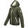 Marikoo Pack Mich Ein Damen Stepp Jacke B994 Dark Olive-Größe L - Gr. 40