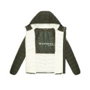 Marikoo Pack Mich Ein Damen Stepp Jacke B994 Dark Olive-Größe M - Gr. 38