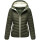Marikoo Pack Mich Ein Damen Stepp Jacke B994 Dark Olive-Größe M - Gr. 38