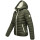 Marikoo Pack Mich Ein Damen Stepp Jacke B994 Dark Olive-Größe M - Gr. 38