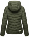 Marikoo Pack Mich Ein Damen Stepp Jacke B994 Dark Olive-Größe XL - Gr. 42