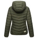 Marikoo Pack Mich Ein Damen Stepp Jacke B994 Dark Olive-Größe XXL - Gr. 44