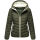Marikoo Pack Mich Ein Damen Stepp Jacke B994 Dark Olive-Größe XXL - Gr. 44