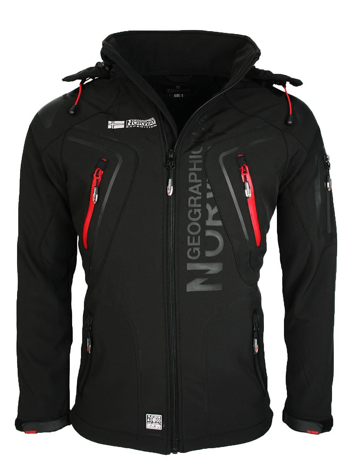 Geographical Norway Tangata Herren Outdoor Softshell Funktions Jacke ...