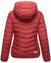 Marikoo Pack Mich Ein Damen Stepp Jacke B994 Deep Red-Größe XXL - Gr. 44