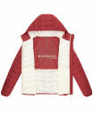 Marikoo Pack Mich Ein Damen Stepp Jacke B994 Deep Red-Größe XXL - Gr. 44