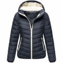 Marikoo Pack Mich Ein Damen Stepp Jacke B994 Navy-Größe 3XL - Gr. 46