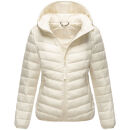 Marikoo Pack Mich Ein Damen Stepp Jacke B994 Offwhite-Größe L - Gr. 40