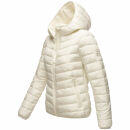 Marikoo Pack Mich Ein Damen Stepp Jacke B994 Offwhite-Größe M - Gr. 38