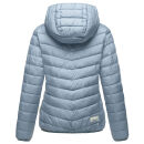 Marikoo Pack Mich Ein Damen Stepp Jacke B994 Powder Blue-Größe M - Gr. 38