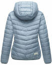 Marikoo Pack Mich Ein Damen Stepp Jacke B994 Powder Blue-Größe XL - Gr. 42