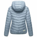 Marikoo Pack Mich Ein Damen Stepp Jacke B994 Powder Blue-Größe XL - Gr. 42