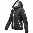 Marikoo Pack Mich Ein Damen Stepp Jacke B994 Schwarz-Größe M - Gr. 38